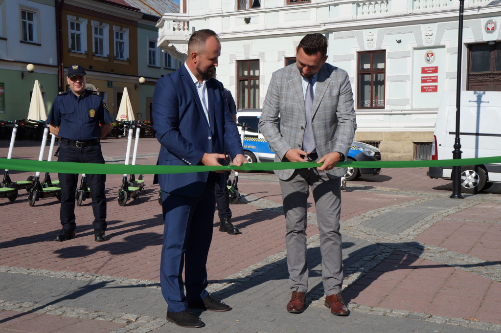 Elektryczną hulajnogą po Sanoku