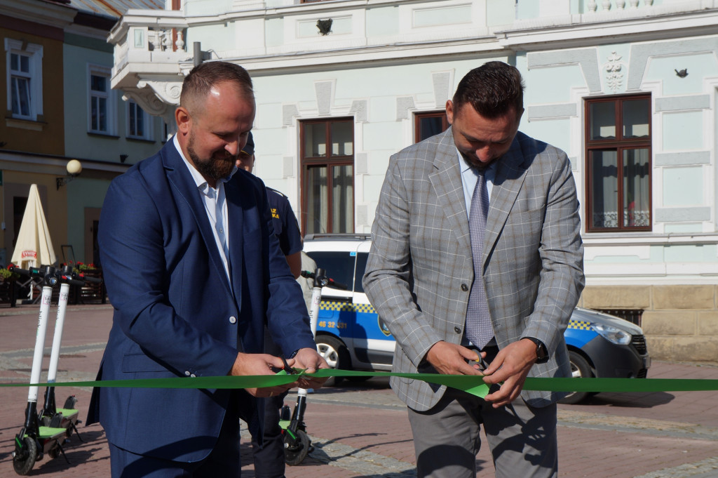 Elektryczną hulajnogą po Sanoku