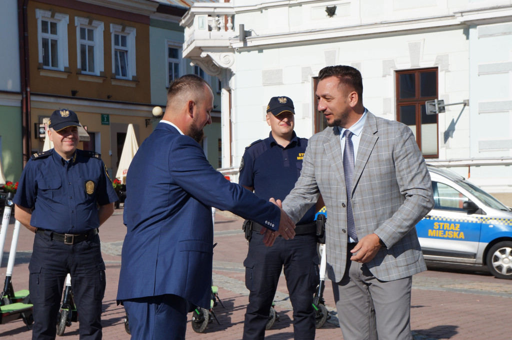Elektryczną hulajnogą po Sanoku