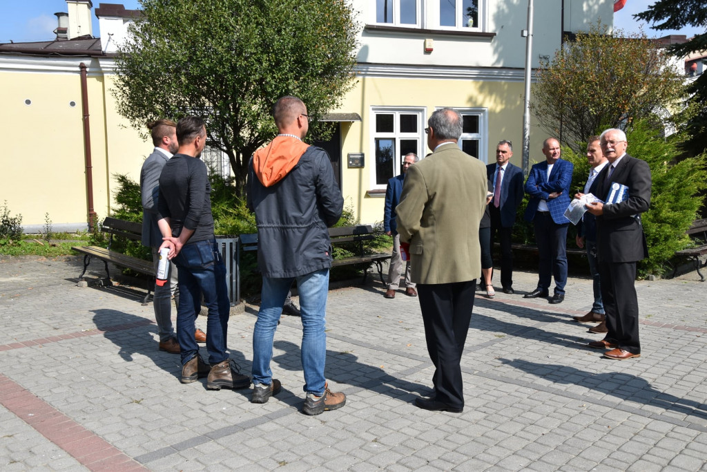 Wizualizacja hali sportowej przy II LO w Sanoku