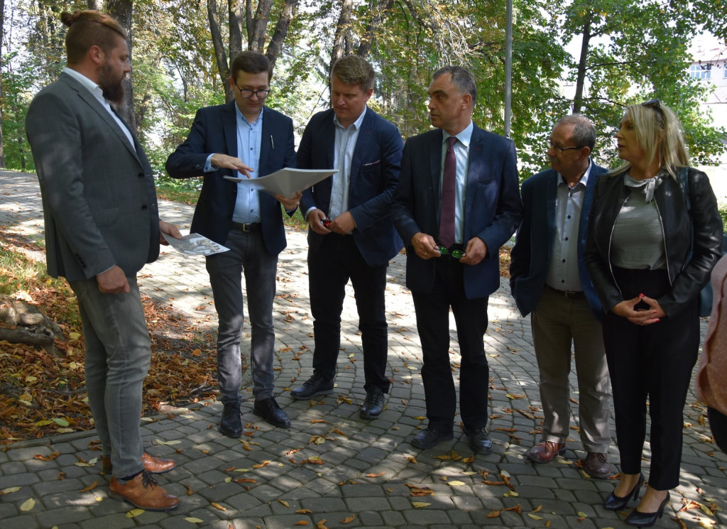 Wizualizacja hali sportowej przy II LO w Sanoku