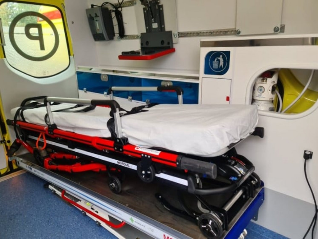 Ambulanse w Bieszczadzkim Pogotowiu Ratunkowym