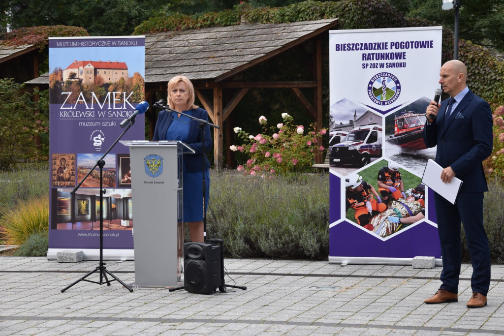 Ambulanse w Bieszczadzkim Pogotowiu Ratunkowym