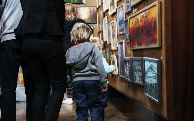Lokalni artyści i ich "Bieszczadzkie zadumania"