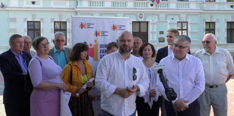 Wojciech Blecharczyk wspierany przez Demokratów Ziemi Sanockiej (WIDEO)