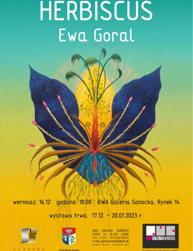 Ewa Goral - HERBISCUS - nowa wystawa w BWA Galerii Sanockiej -30734