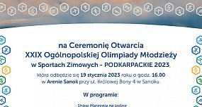 Ceremonia Otwarcia Ogólnopolskiej Olimpiady Młodzieży w Sportach Zimowych-30928