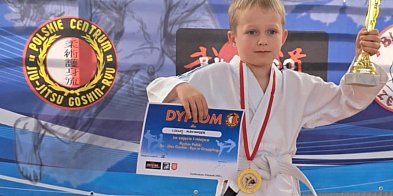 Młody sanoczanin zdobył złoto w Pucharze Polski w Ju Jitsu-32963