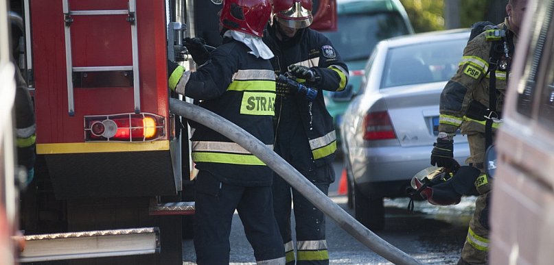 Sklep strażacki z wyposażeniem do detekcji gazów i ochrony technicznej