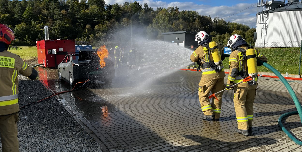GMINA SANOK: Kończy się projekt "Gaszą i ratują "